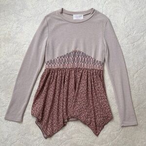 NWOT Long Sleeve Sweater Tunic Top, Juniors Small